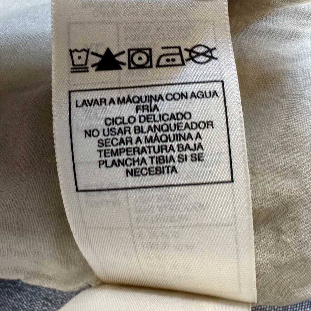 Vintage Y2k Max Studio Tan Cotton Low Rise Wide Leg Tie Hem Cargo Capri Pants - Picture 14 of 17